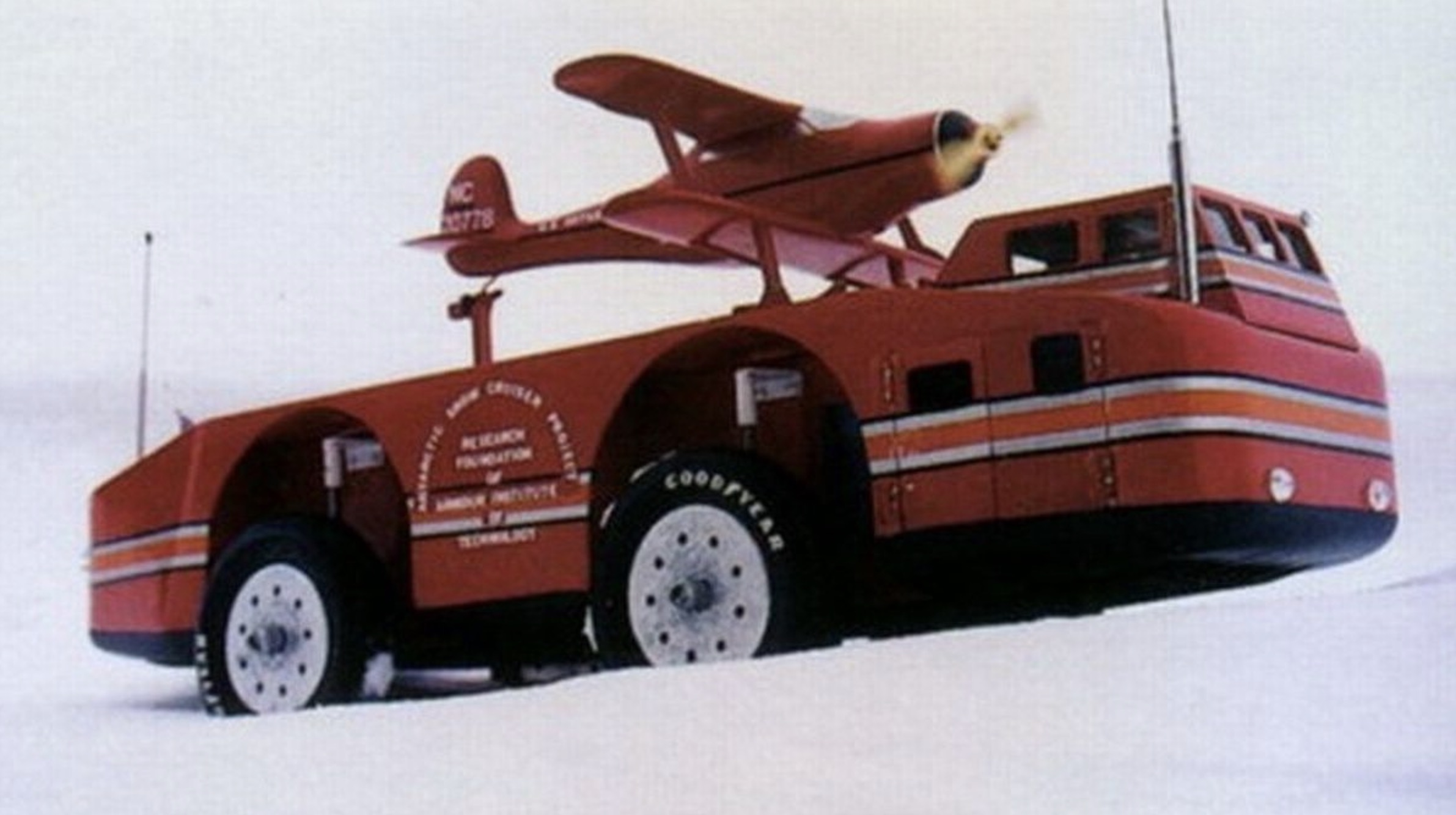 antarctic exploration vehicle - Nc 20778 Rezerox Foundation Techwilny